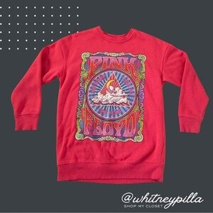 3/$20 Pink Floyd Graphic Sweatshirt Kids Large Youth Rock Band Pullover